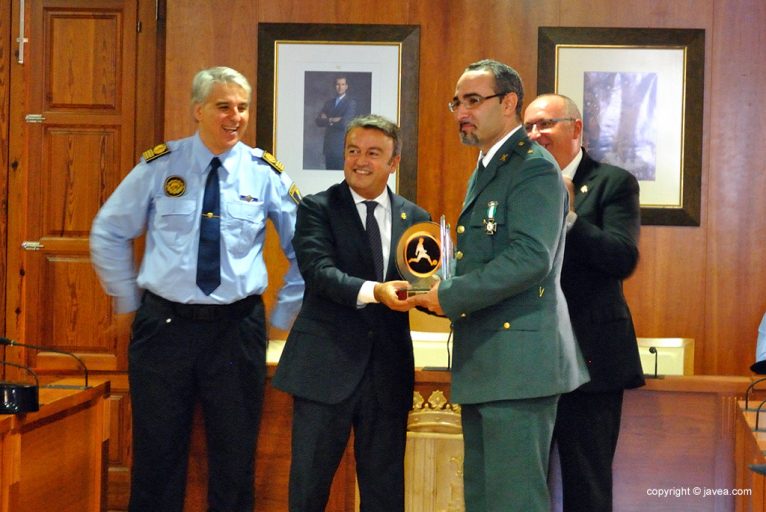 La Guardia Civil recibió su premio deportivo