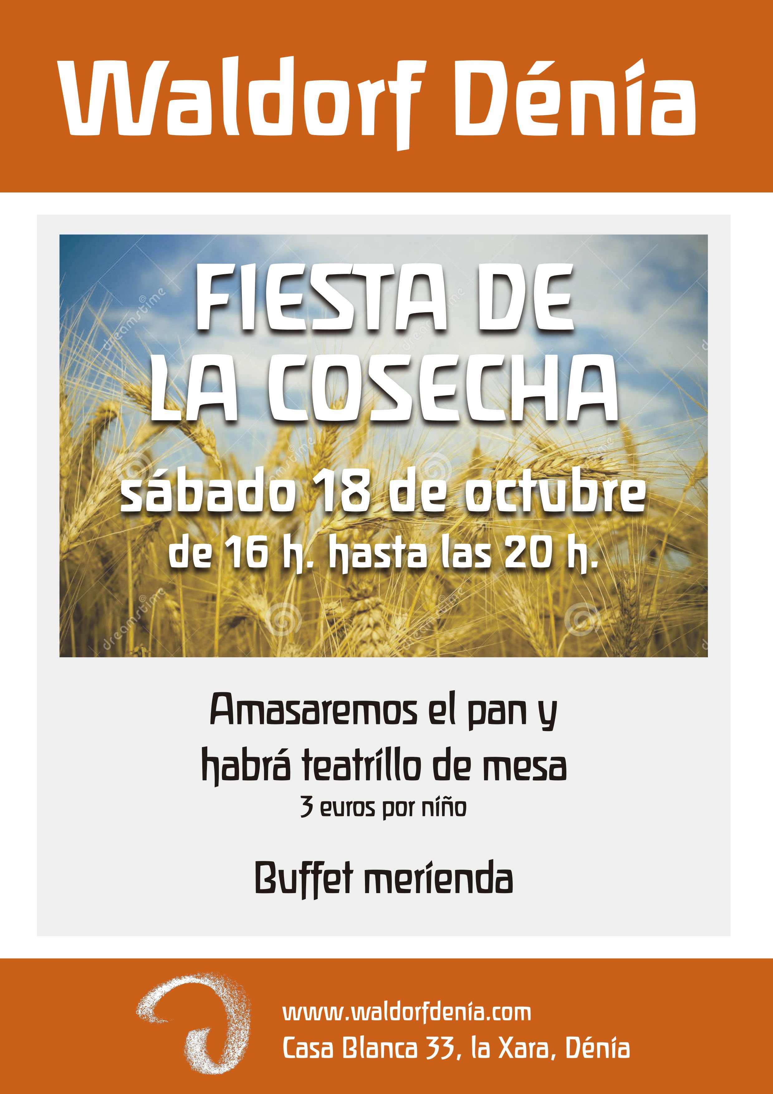 Waldorf fiesta cosecha