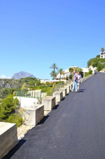 Foto de Archivo Asfaltado realizado en algunas calles en 2013