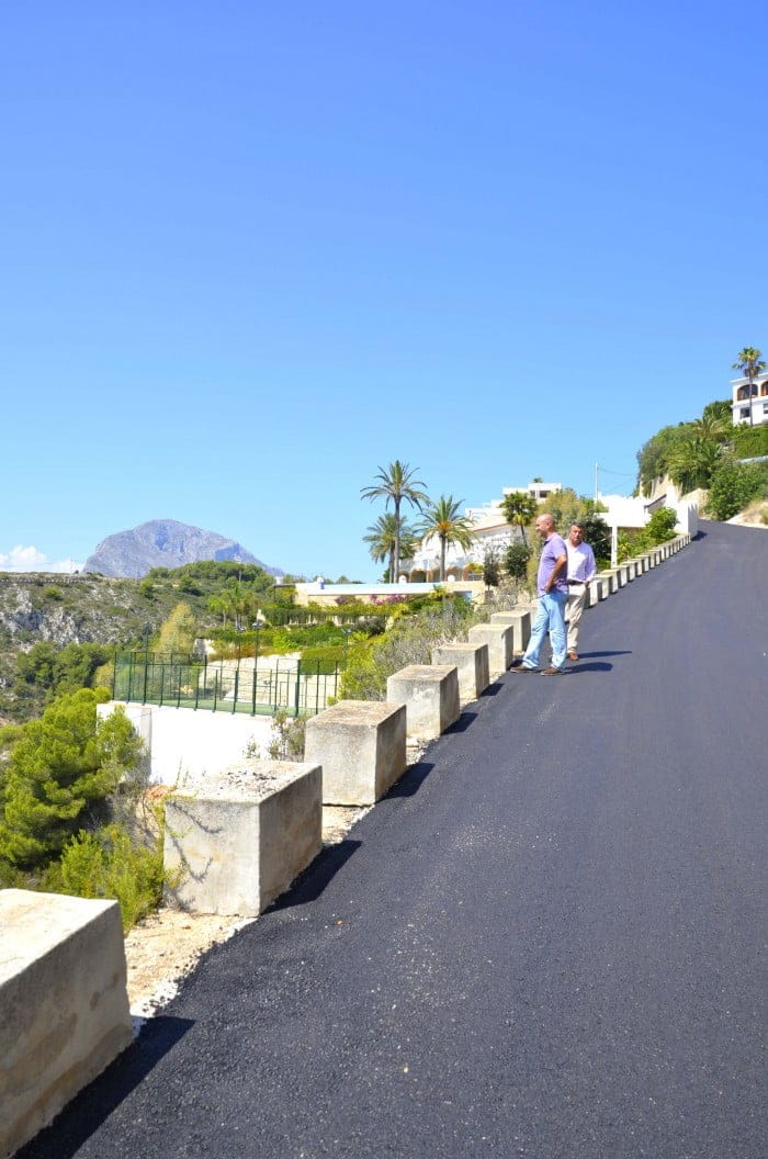 Foto de Archivo Asfaltado realizado en algunas calles en 2013
