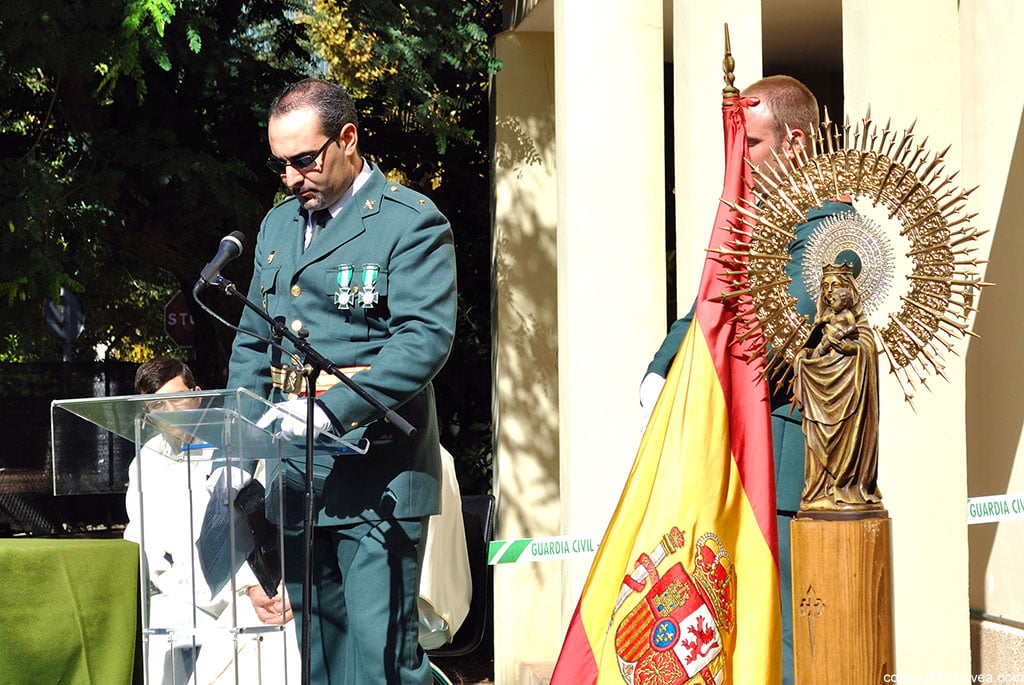 La Guardia Civil participó en el oficio religioso