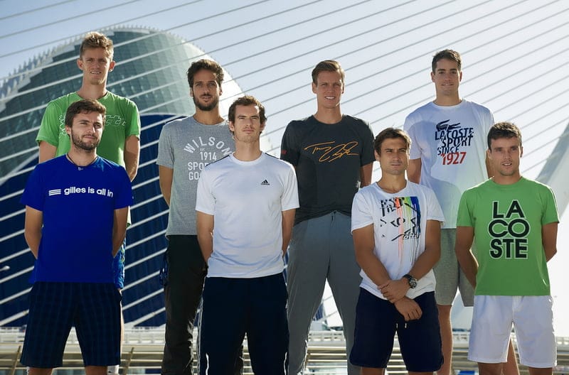 David Ferrer junto a los grandes de este torneo