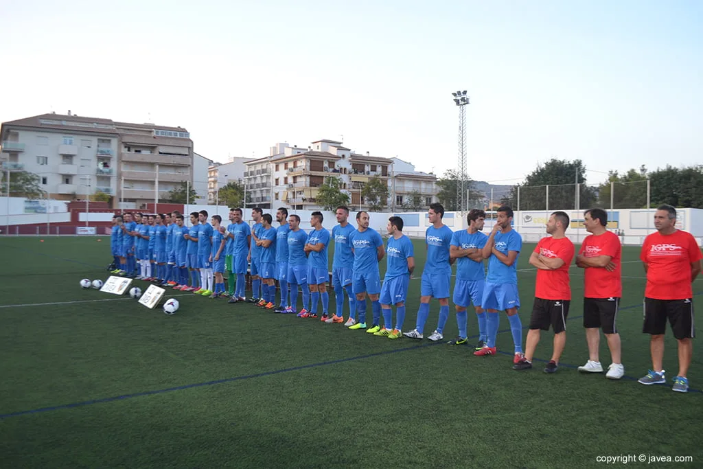 Plantilla del CD. Jávea