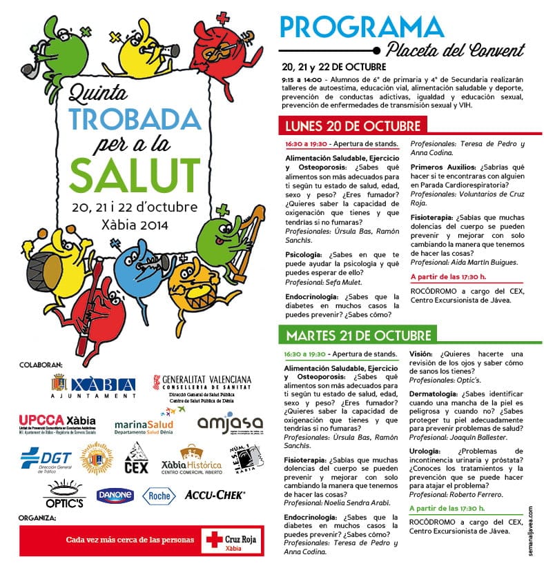 Programa V Jornadas de Salud Pública 2014