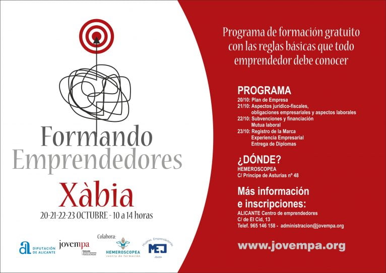 XABIA - Formando emprendedores -Programa