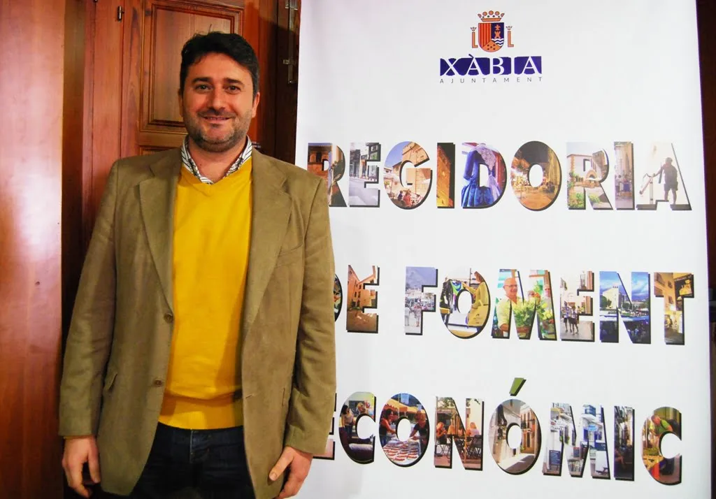Juan Luis Cardona, concejal de Fomento Económico Xàbia