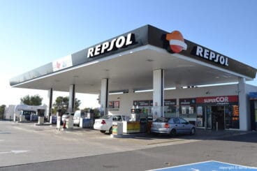 Estación de servicio Repsol