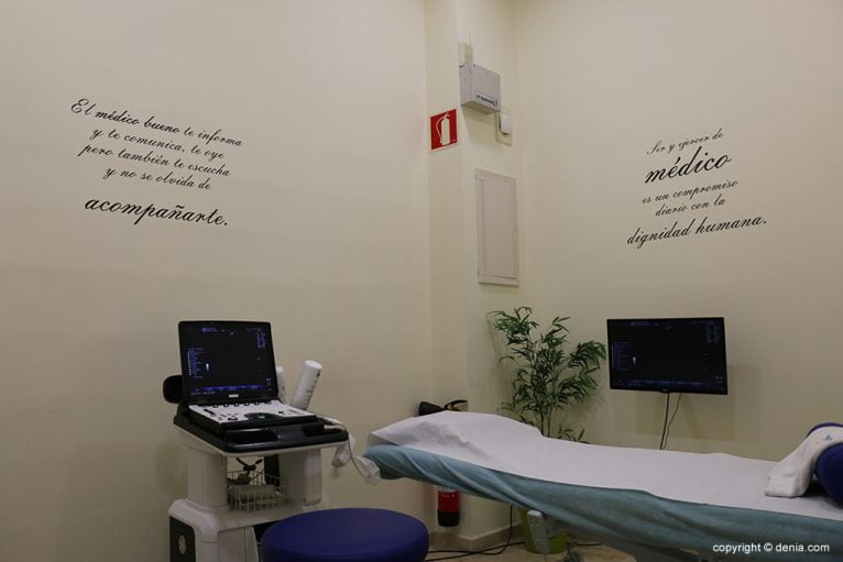 Sala ecocardiografia REMA