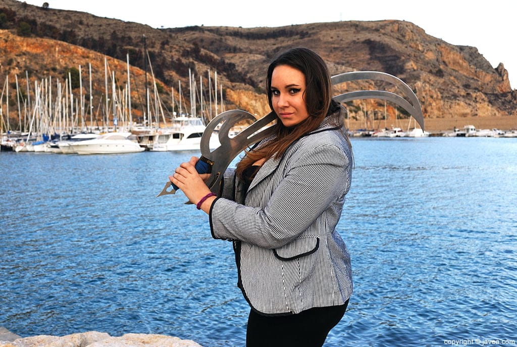 Noelia Vives Segarra, Abanderada mora 2015