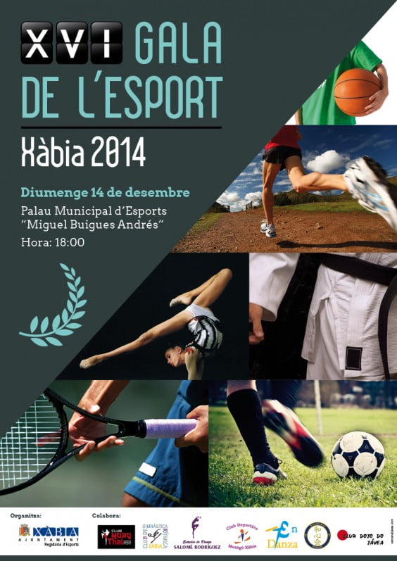 Cartel Gala del Deporte 2014