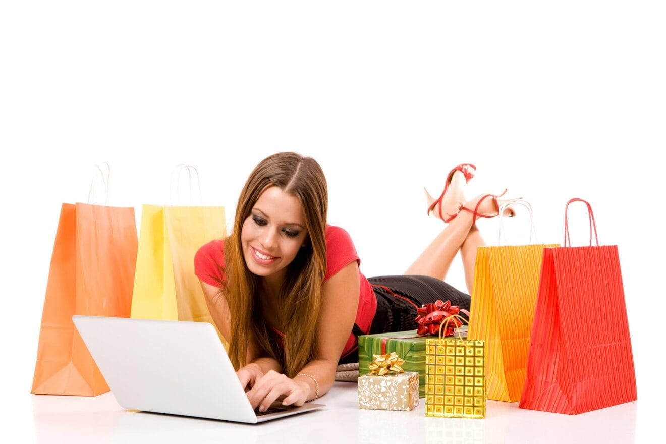 Compras online durante la Navidad