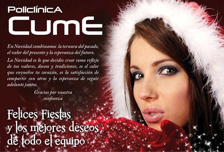 Felicitación navideña Policlínica Cume