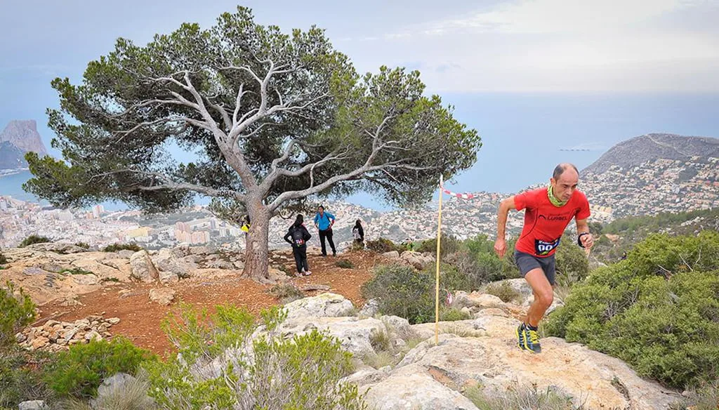 Ignacio Cardona en la Serra d´Oltà.
