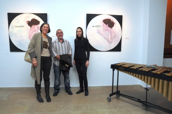 Inauguración de la exposición de pintura de Vidal Porres