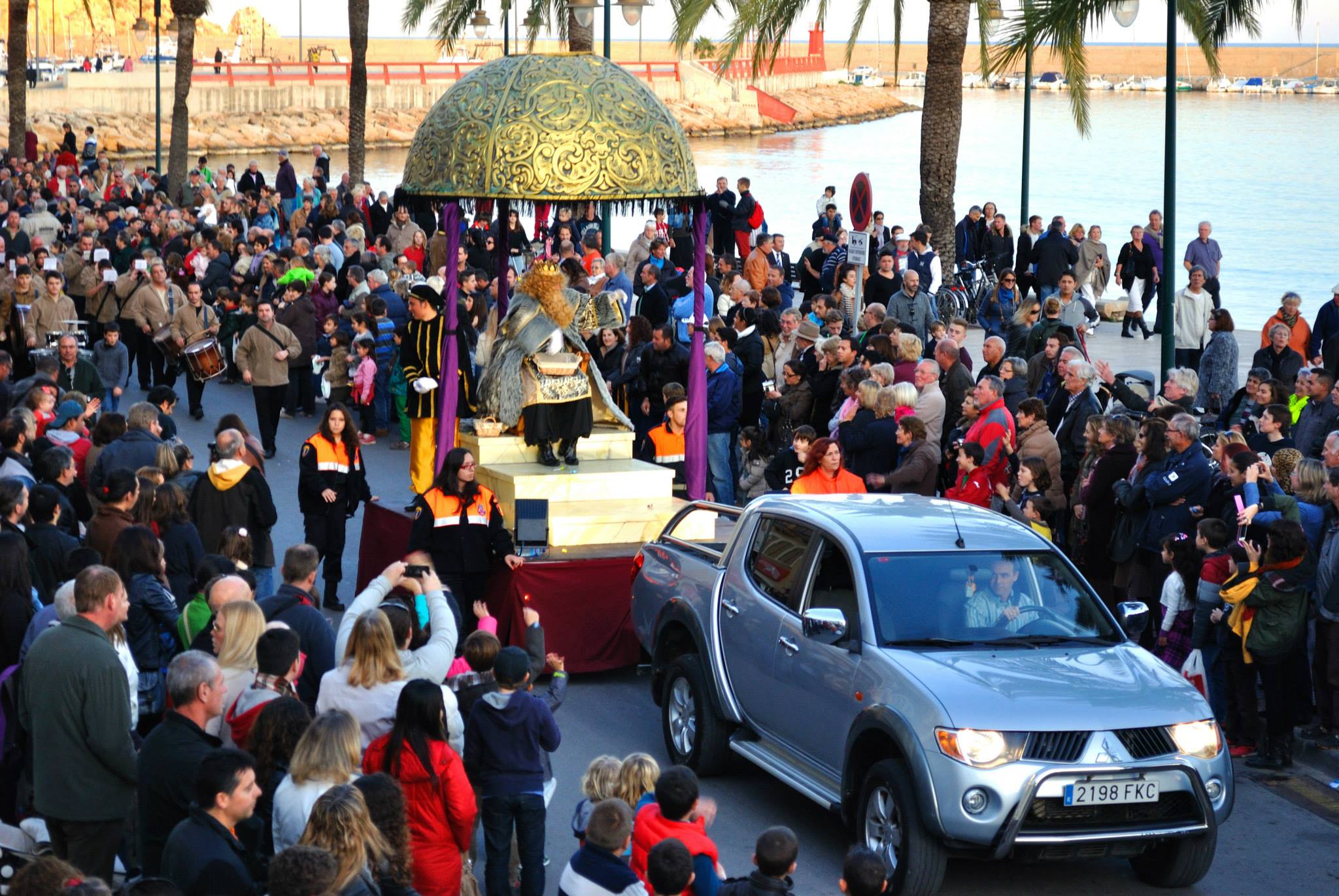 Reyes Magos en Aduanas del Mar Jávea