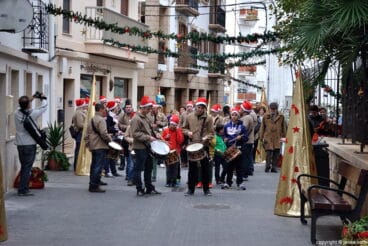 Actuación de la Colla Xirimitabs en Navidad