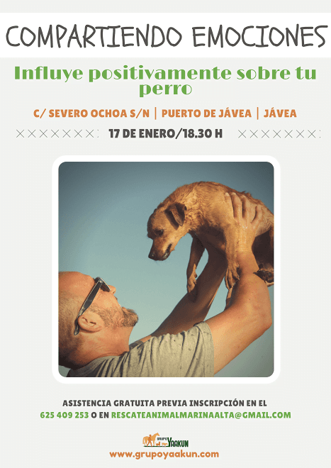 Cartel de la charla-taller organizada por la asociación RAMA