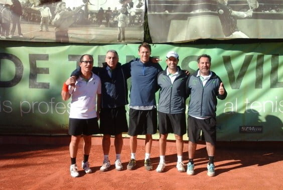 Equipo de Veteranos del Club Tenis Jávea