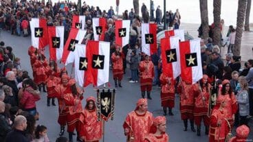 Estandartes de la corte de Gaspar