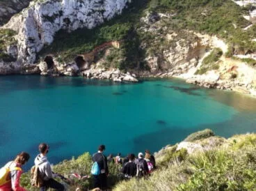 Paisaje de la Granadella durante la Granadella Trail