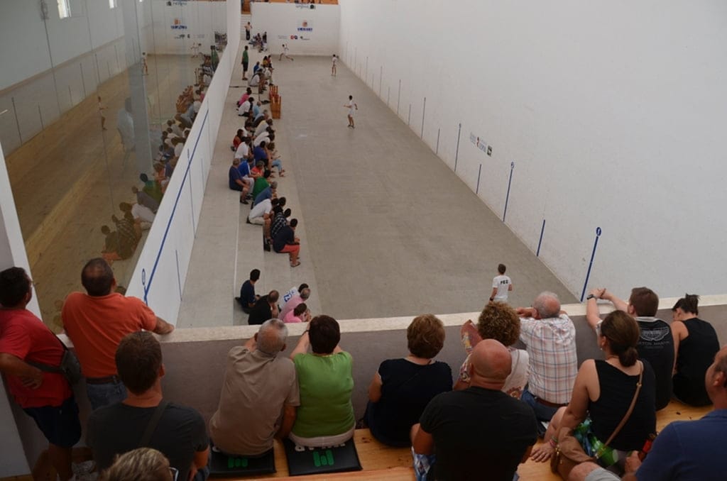 Partida de pilota Trinquet Xàbia