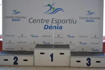 Pódium de ganadores