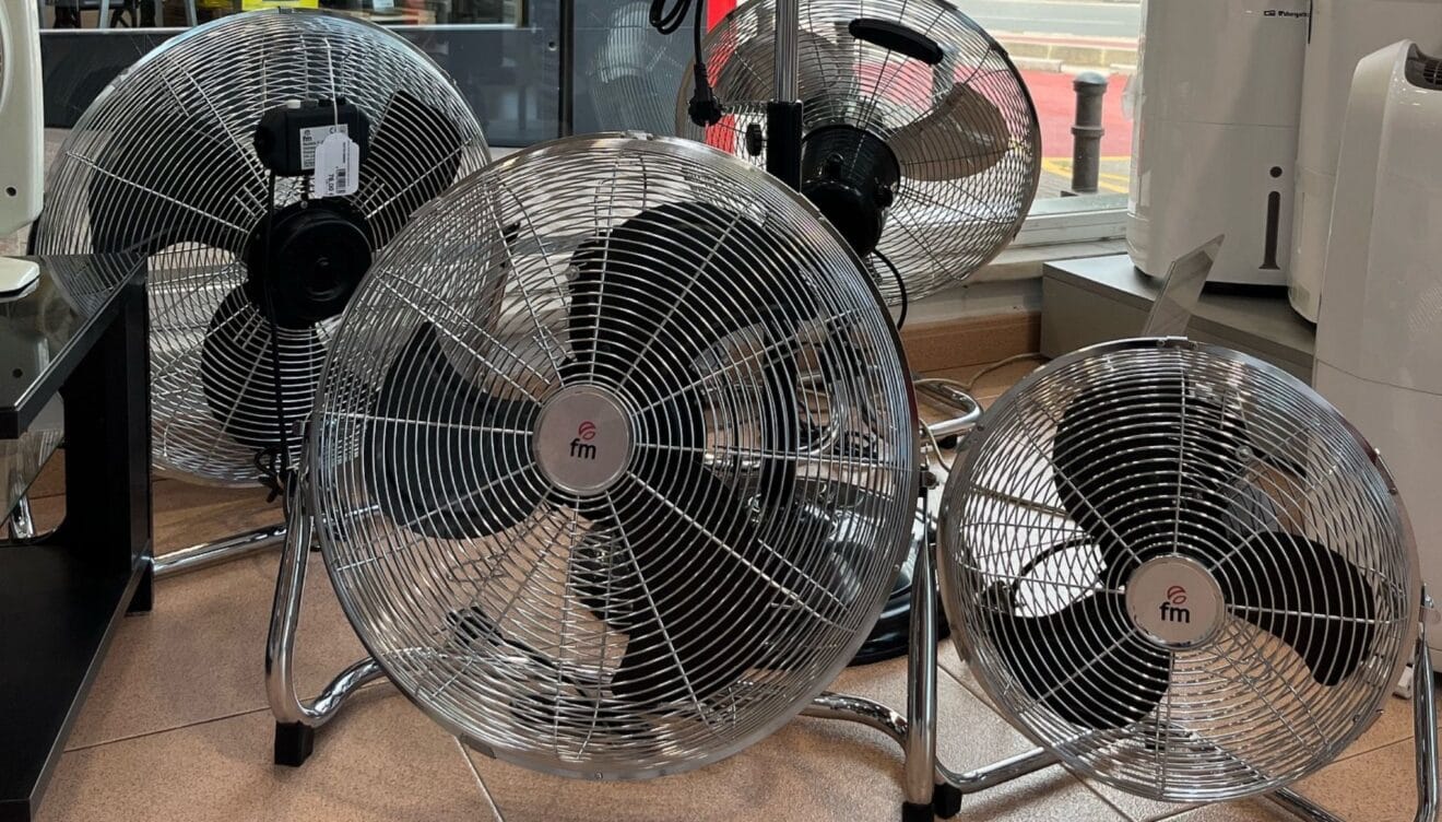 De techo o de pie, que el calor no te supere