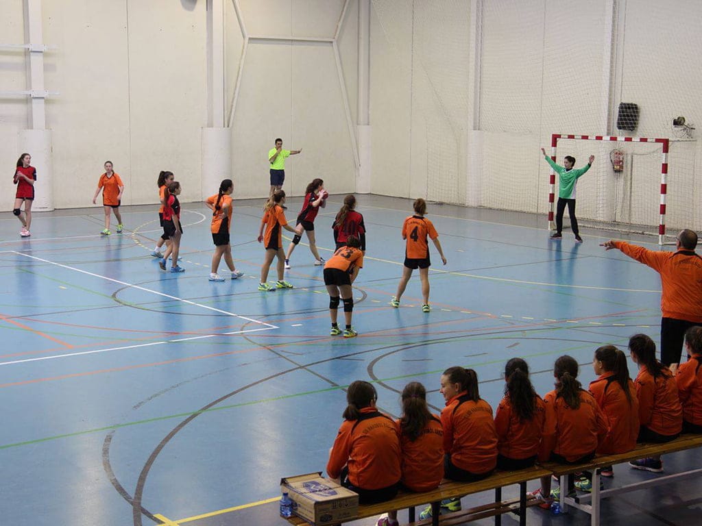 Defensa del Club Handbol Xàbia