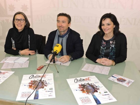 Empar Bolufer durante la presentación de Culinart