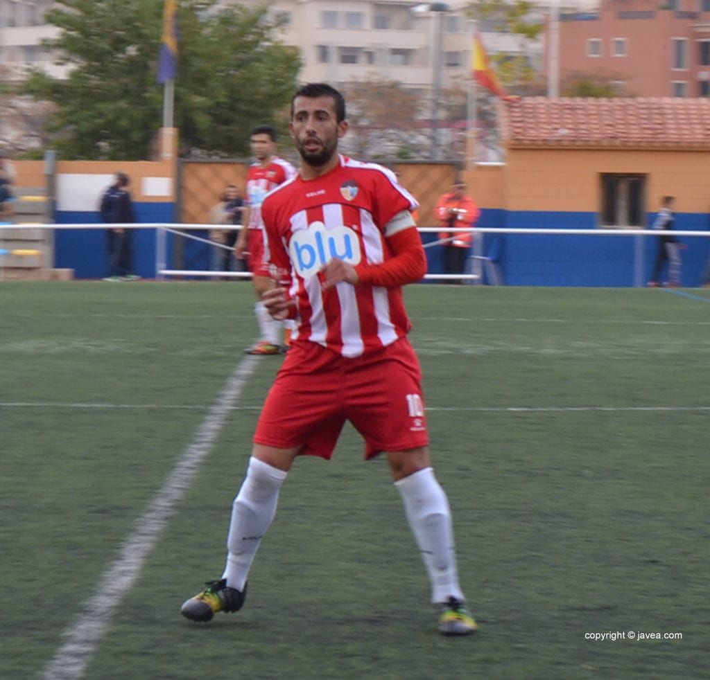 Javi fue al autor del gol en Sueca