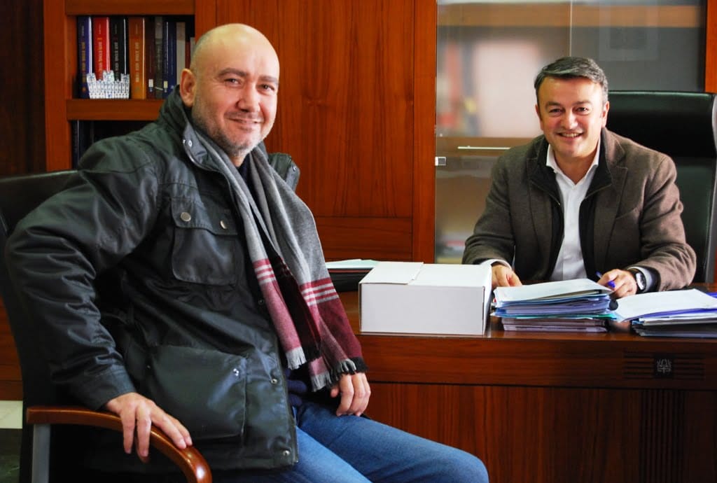 José Chulvi con Paco Torres