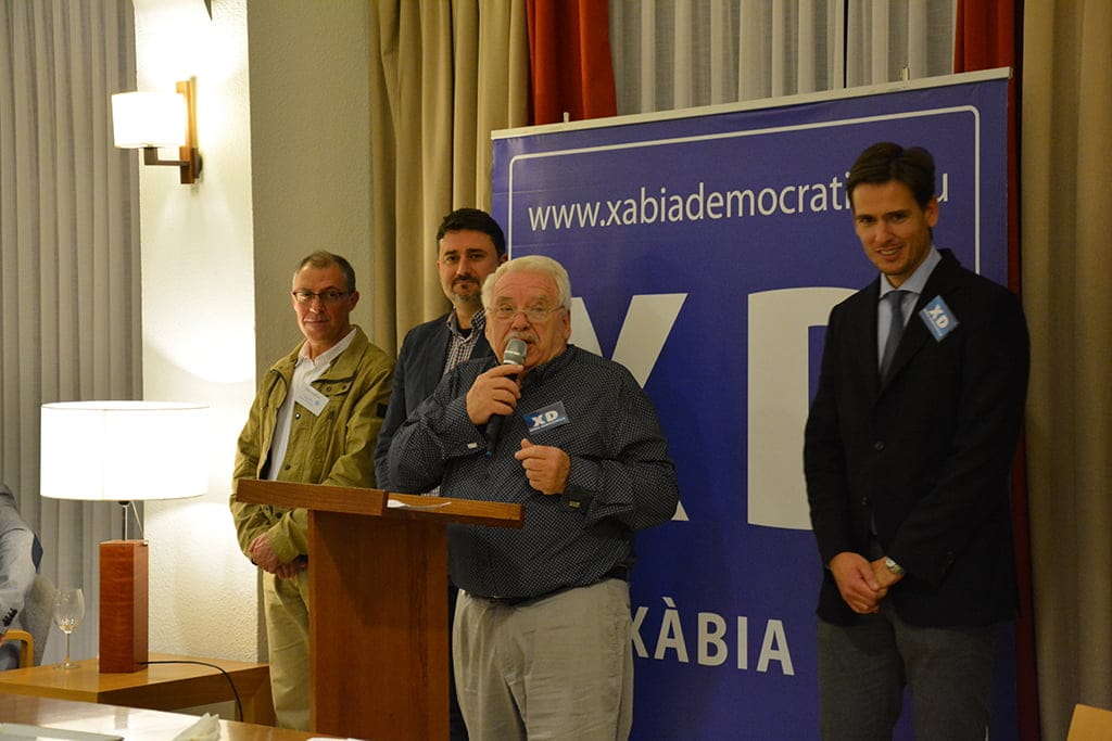 Keith Hyde en su discurso