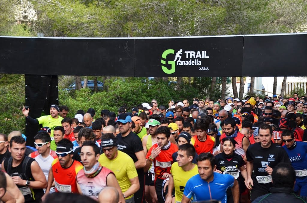 Salida de la Granadella Trail en 2014