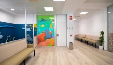 Unidad de pediatría en hospital privado de Denia