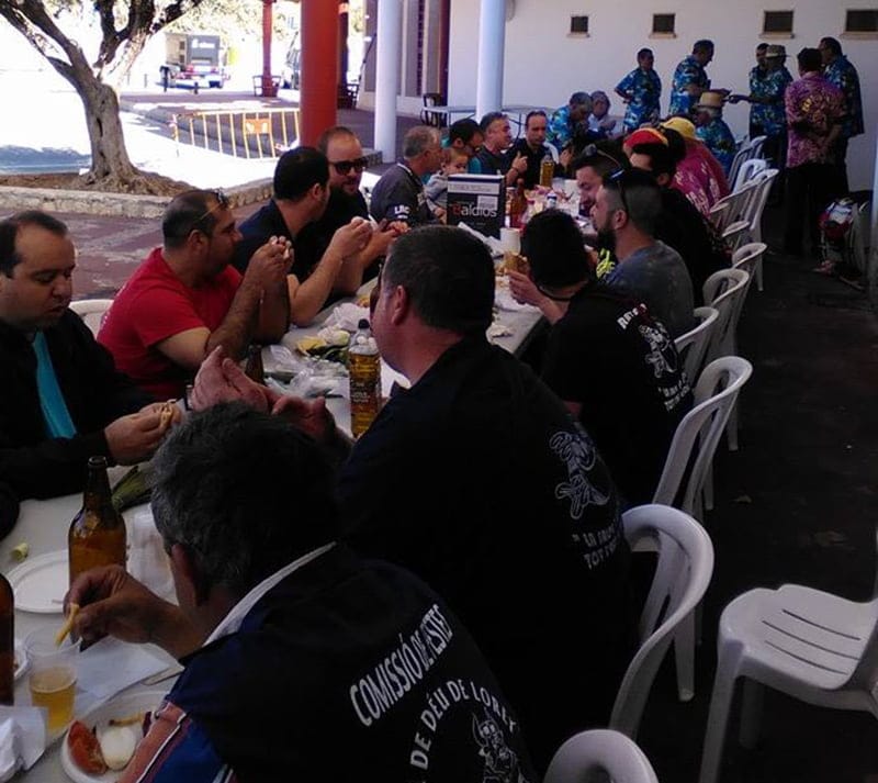 Almuerzo de la Comisió de Festes Mare de Deu de Loreto