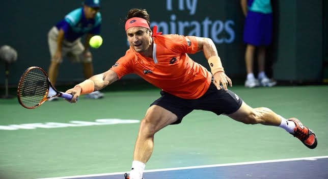 David Ferrer en Indian Wells