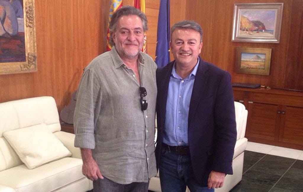 José Chulvi con Pepu Hernández