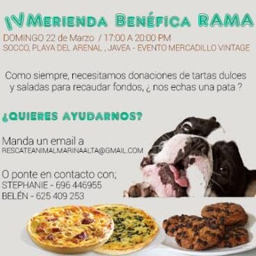 Merienda solidaria RAMA