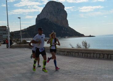 Mª Isabel Ferrer junto a José Antonio Cecilia
