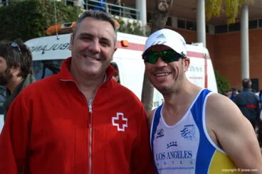 Paco Tomaca y Vicente Caravaca en Jávea