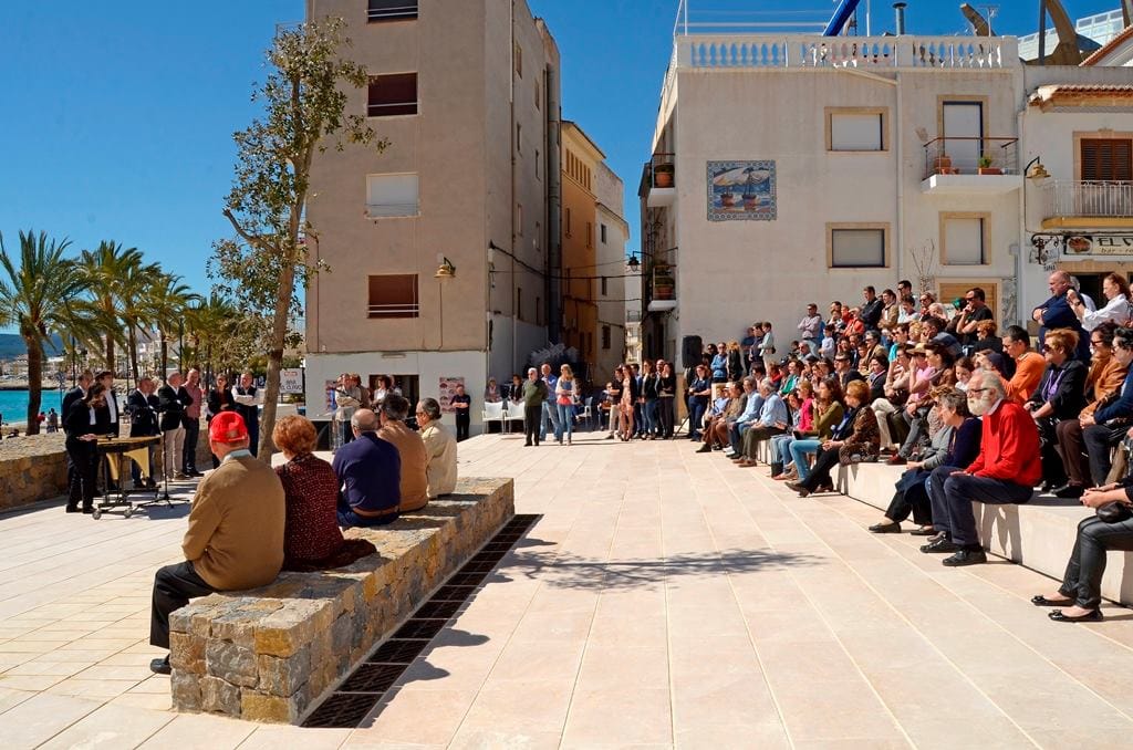 Placeta de la Comare Maruja Varó en Jávea