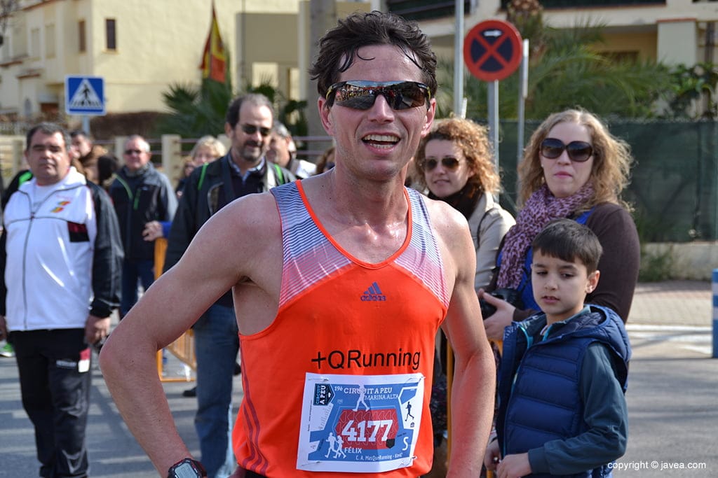 Vencedor de la prueba Felix Pons