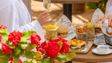El brunch post una sesión de spa