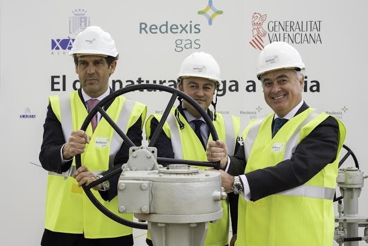 la llegada del gas natural a Xàbia