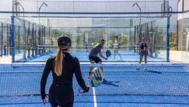 Pista de pádel para las más atrevidas