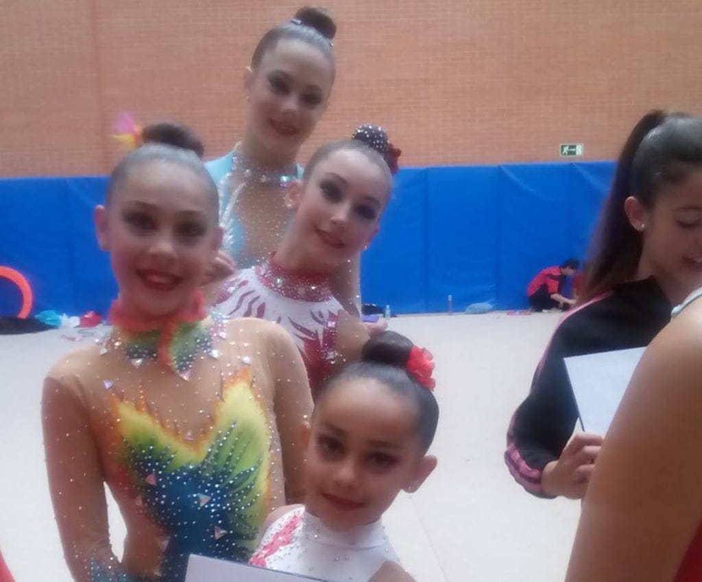 Gimnastas del CD. Montgó Xàbia