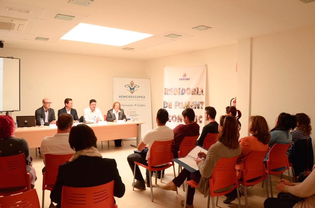Inauguración del Curso de Fomento y Empleo en Jávea