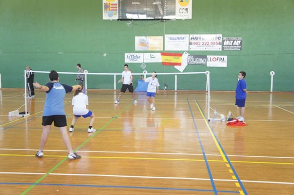 Partidos de badmitón