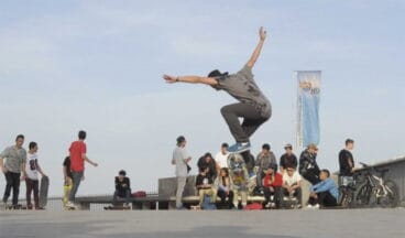 Skater en acción