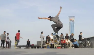 Skater en acción